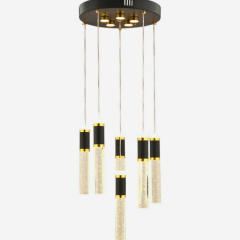 EAPV-164 Kristal Sarkıt Altılı LED Avize