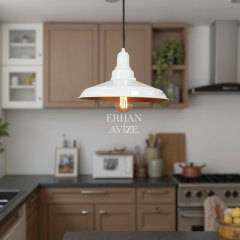 EART-82 32’lik Retro Beyaz Avize