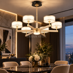 EASD-425 6’lı Modern Kollu LED Avize