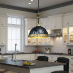 EAYM-5 26 Retro Siyah-Gold Avize