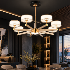 EASD-425 8’li Modern Kollu LED Avize