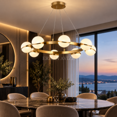 EADM-76 8’li Eskitme Modern LED Avize