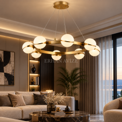EADM-76 8’li Eskitme Modern LED Avize