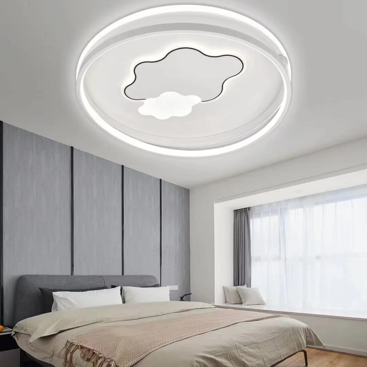 EAEP-04 Plafonyer LED Beyaz Avize