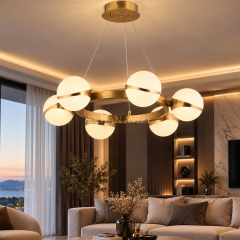 EADM-76 6’lı Eskitme Modern LED Avize