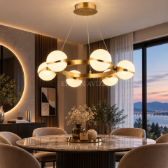 EADM-76 6’lı Eskitme Modern LED Avize