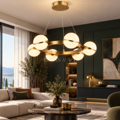 EADM-76 6’lı Eskitme Modern LED Avize