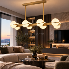 EADM-76 Yemek Masası Eskitme Modern LED Avize