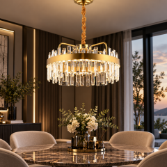 EASD-392 55 cm Eskitme Kristal LED Avize