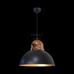 EAYM-21 30’luk Retro Siyah-Gold Avize