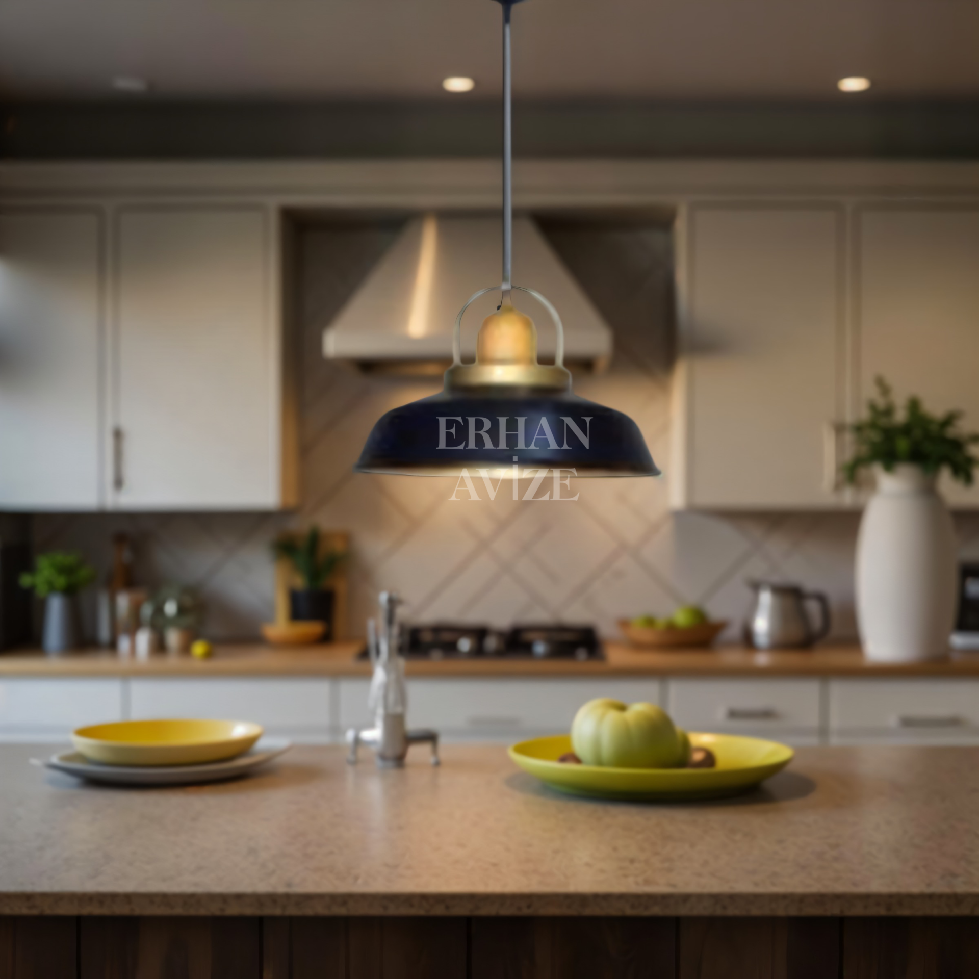 EAYM-16 35’lik Retro Siyah Avize