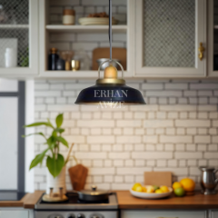 EAYM-16 35’lik Retro Siyah Avize