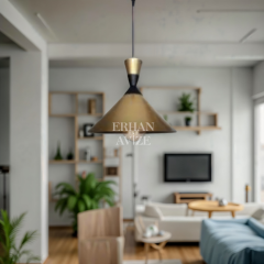 EAYM-19 25’lik Retro Statik Gold Avize