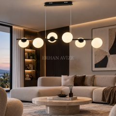 EADM-85 Yemek Masası Modern LED Avize