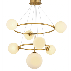 EADM-88 Eskitme Yuvarlak Modern LED Avize