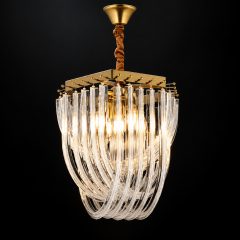 EADM-65 60 cm Gold Kristal Modern Avize