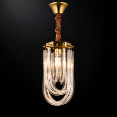 EADM-65 20 cm Gold Kristal Tekli Avize
