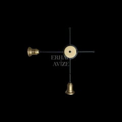 EAAP-39 44’lük Retro Statik Gold Aplik