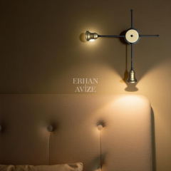 EAAP-39 44’lük Retro Statik Gold Aplik