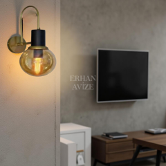 EAAP-43 28’lik Retro Elektrostatik Gold Aplik