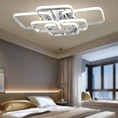 EAAD-110 Plafonyer Krom Kareli LED Avize