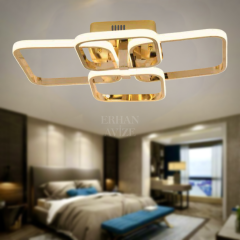 EAAD-109 Plafonyer Gold Kareli LED Avize