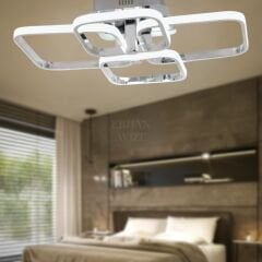 EAAD-109 Plafonyer Krom Kareli LED Avize
