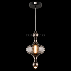 EASD-441 Tekli Füme Modern Dekoratif Avize