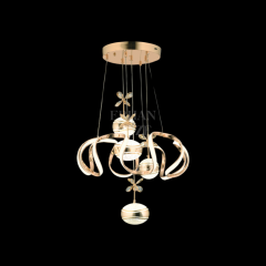 EAAD-69 Toplu Gold LED Avize