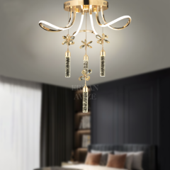 EAAD-54 Sarkıt Gold LED Avize