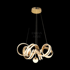 EAAD-52 Toplu Gold LED Avize