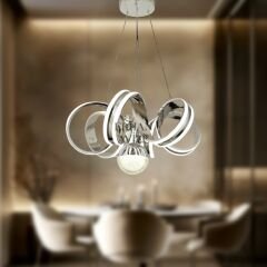 EAAD-52 Toplu Krom LED Avize