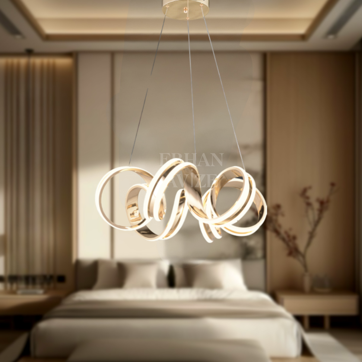 EAAD-52 Gold LED Avize