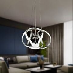 EAAD-37 Toplu Krom LED Avize