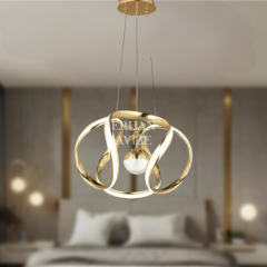 EAAD-37 Toplu Gold LED Avize