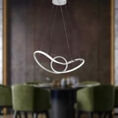 EAAD-14 Krom Sonsuzluk LED Avize