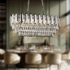 EAMT-27 YM Kristal 85’lik Krom Avize