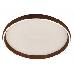 EASD-514 Ahşap Desenli Modern LED Plafonyer Avize