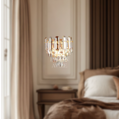 EAMT-27 Kristal 30’luk Gold Avize