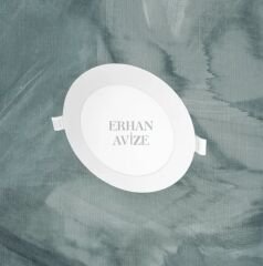 EACT-5145 Slim Panel 6W Sıva Altı Spot Sarı Işık