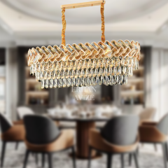 EAML-03 YM Kristal 90’lık Gold Avize