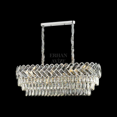 EAML-03 YM Kristal 90’lık Krom Avize