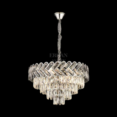 EAML-03 Kristal 55’lik Krom Avize