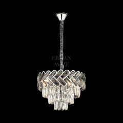 EAML-03 Kristal 40’lık Krom Avize