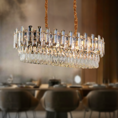 EAMT-31 YM Kristal 90’lık Gold Avize