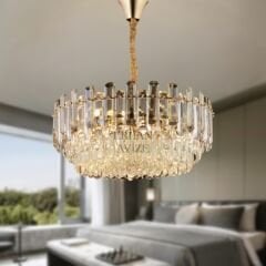 EAMT-31 Kristal 90’lık Gold Avize