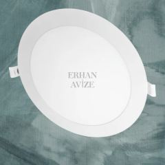 EACT-5169 Slim Panel 18w Sıva Altı Spot Sarı Işık