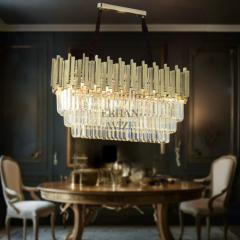 EAMT-26 YM Kristal 80’lik Eskitme Avize