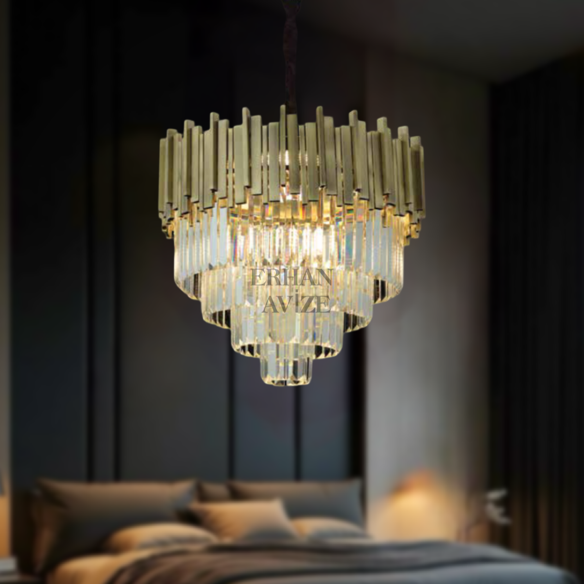 EAMT-26 Kristal 55’lik Eskitme Avize