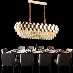 EAMT-34 YM Kristal 85’lik Gold Avize